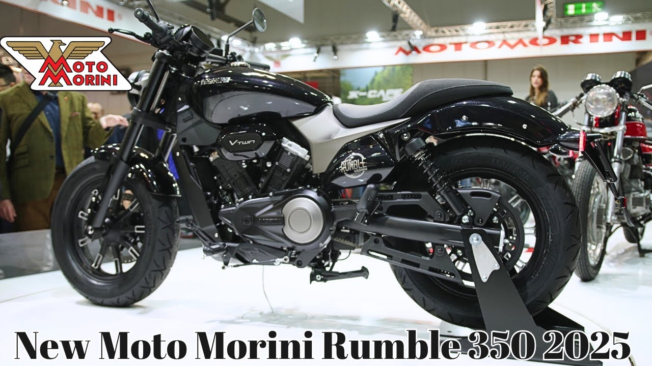 350cc | 32.6 Hp | Liquid-Cooled 60-Degree V-Twin Engine | Moto Morini Rumble 350 2025