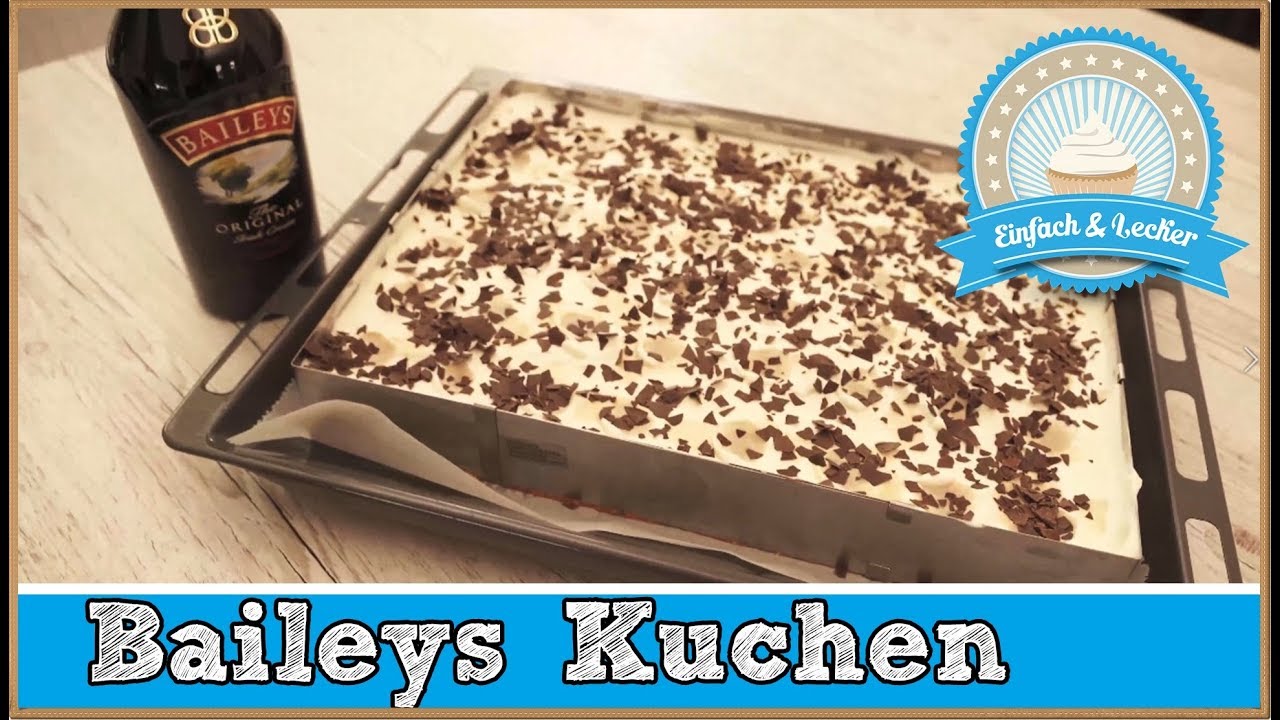 Baileys Cake - Easy Recipe 🍾🎂