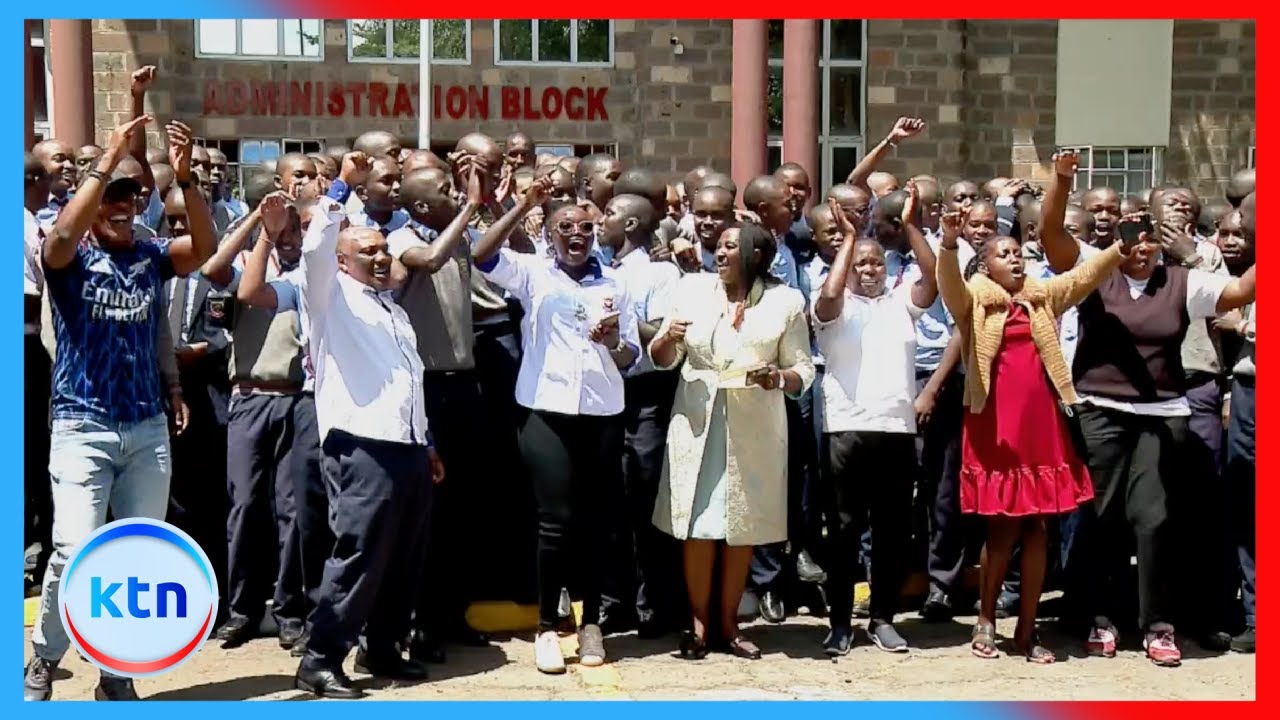 KCSE 2025 top candidates celebrate record breaking results across Kenya