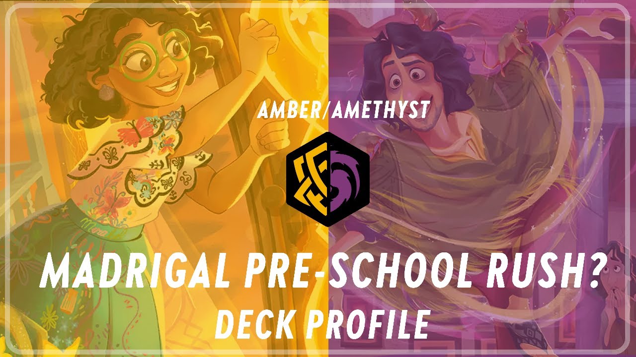 🟡🟣LORCANA: MADRIGAL PRE-SCHOOL RUSH? {Amethyst/Amber}🟡🟣