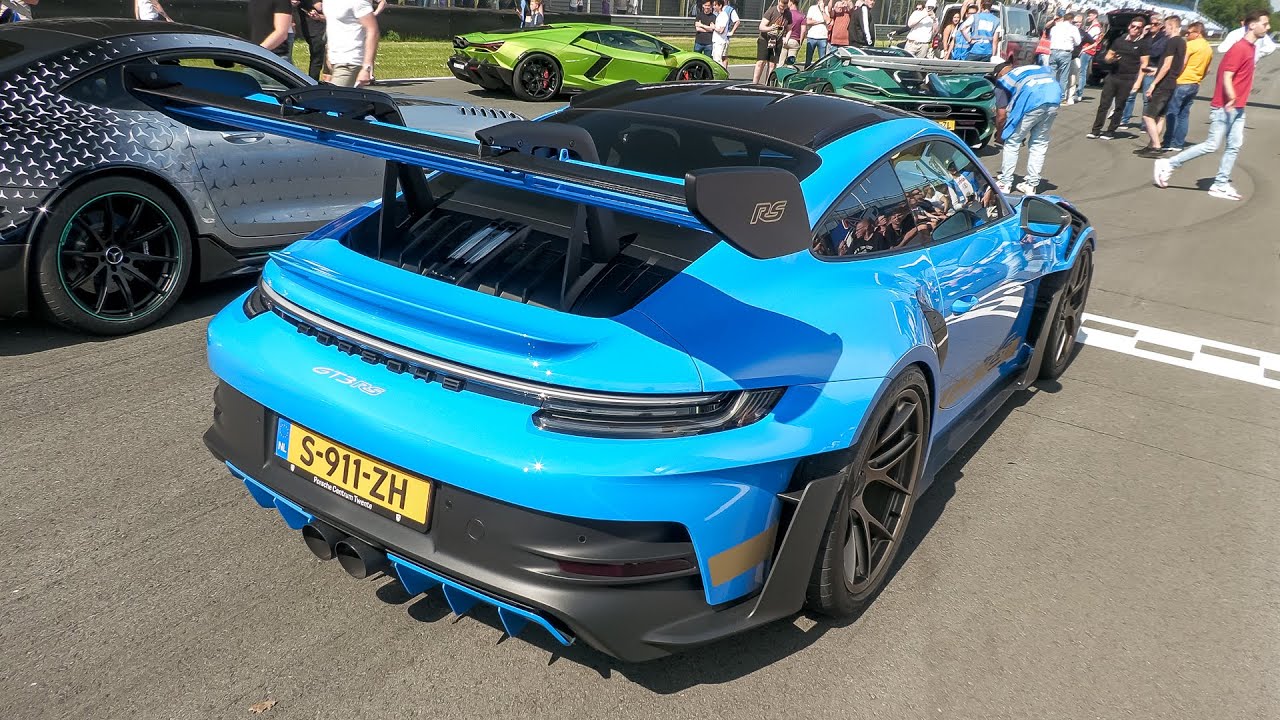 LOUD Porsche 992 GT3 RS with SOUL Race Exhaust - Accelerations, Revs & Crackles!