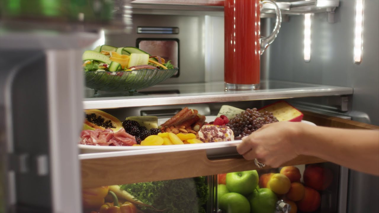 Refrigerator: Premium Wood Finish | KitchenAid