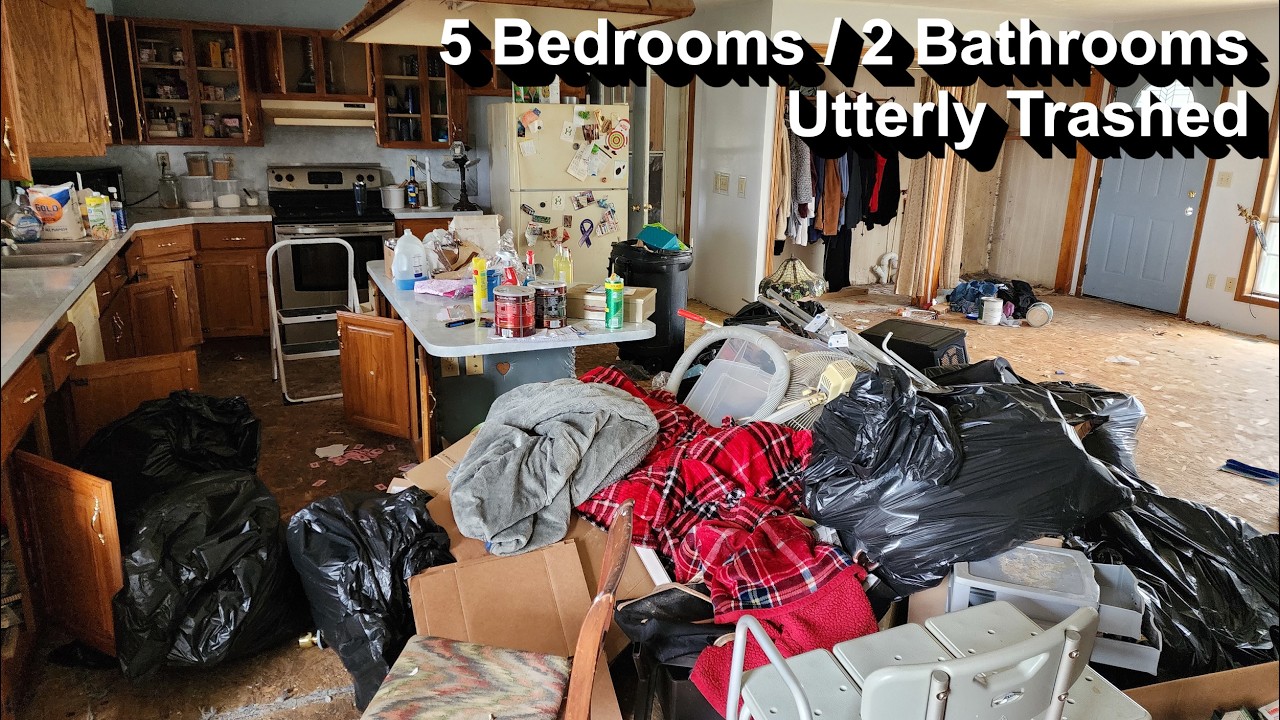 Cleaning a Hoarded, 5-Bedroom House for FREE
