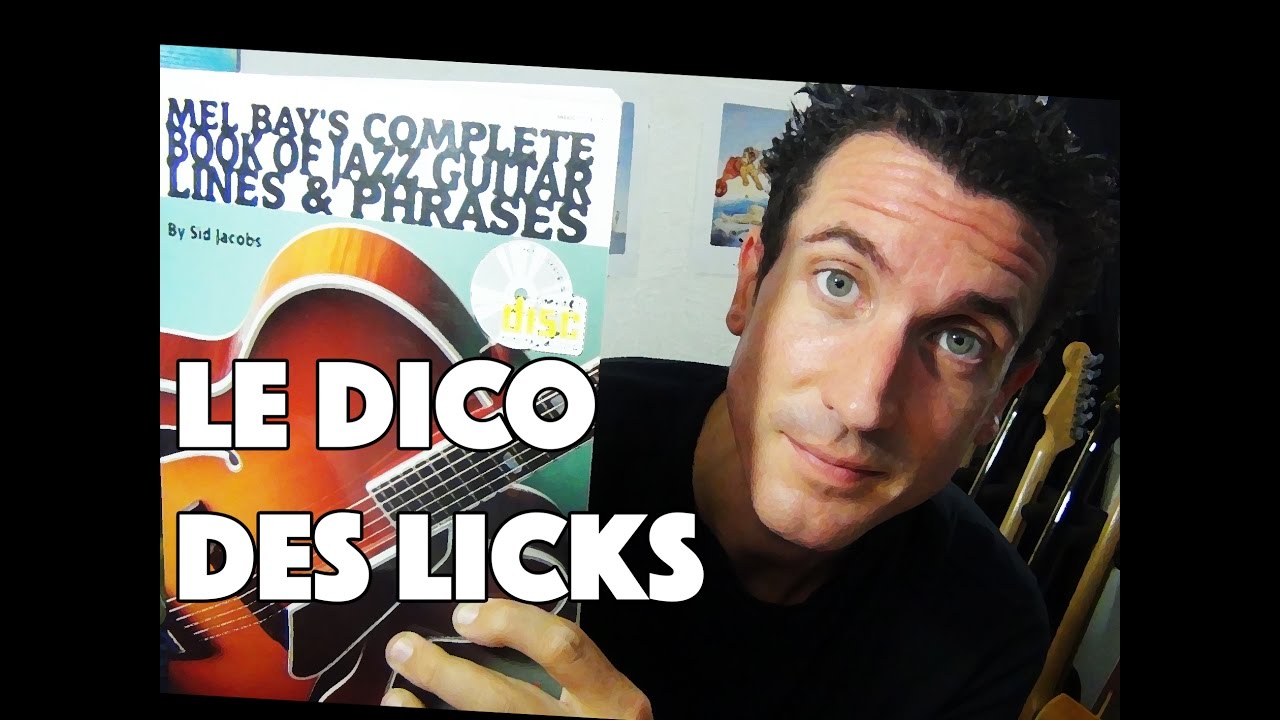 LE DICO DES LICKS - LE GUITAR VLOG 117