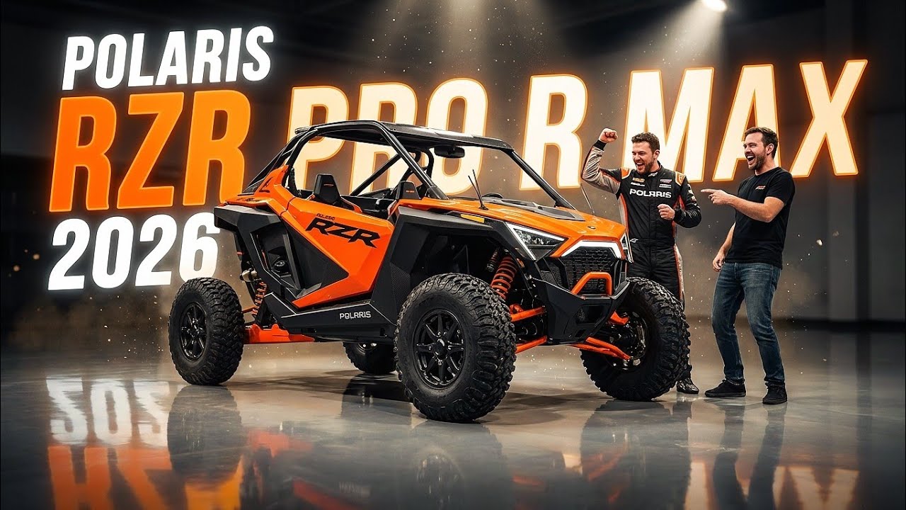 НОВИНКА 😲 Polaris RZR Pro R Max 2026 &mdash; официально представлены крупные обновления