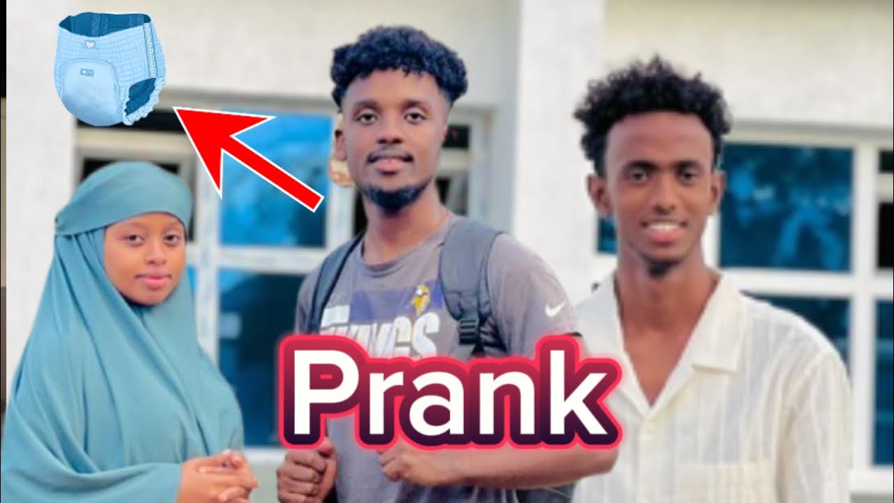 PRANK ADOO QAABAN XAFAAYAD NOO XAYEESI CADNAAN OO XANAAQAY😡