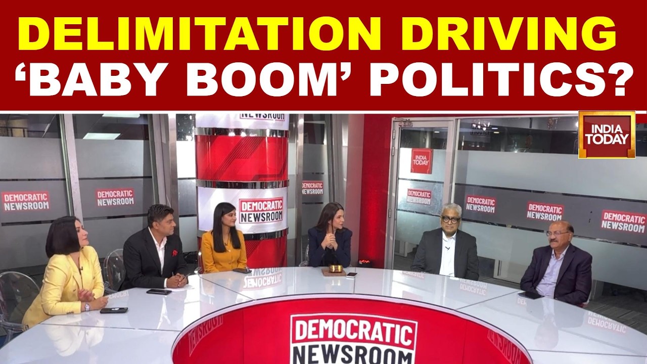 Live: From &lsquo;Control&rsquo; To &lsquo;Have More Babies&rsquo; | South India&rsquo;s New Baby Boom Politics & Delimitation