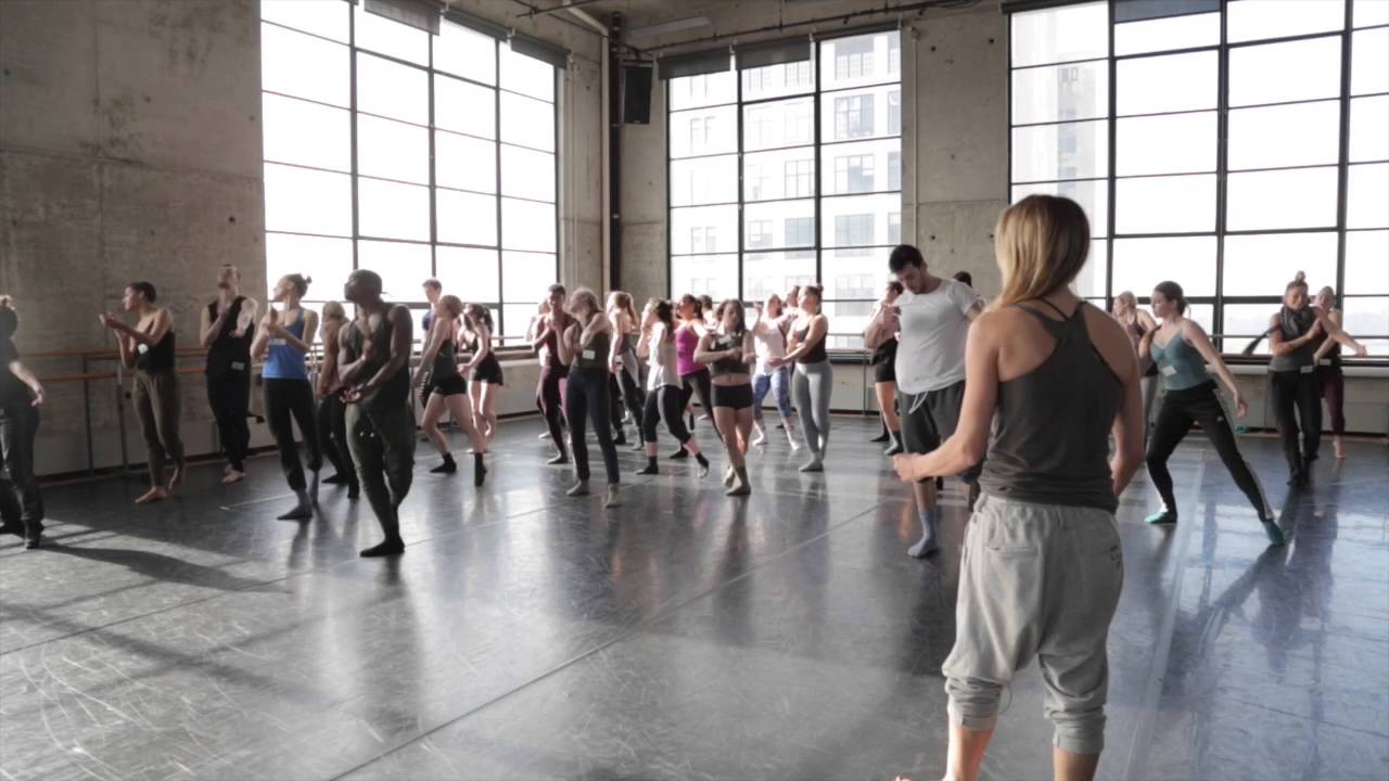 Cherice Barton choreography at Axis Connect Audition 2016