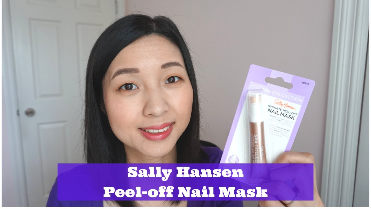 First Impression Sally Hansen Hydrate Peel-Off Nail Mask