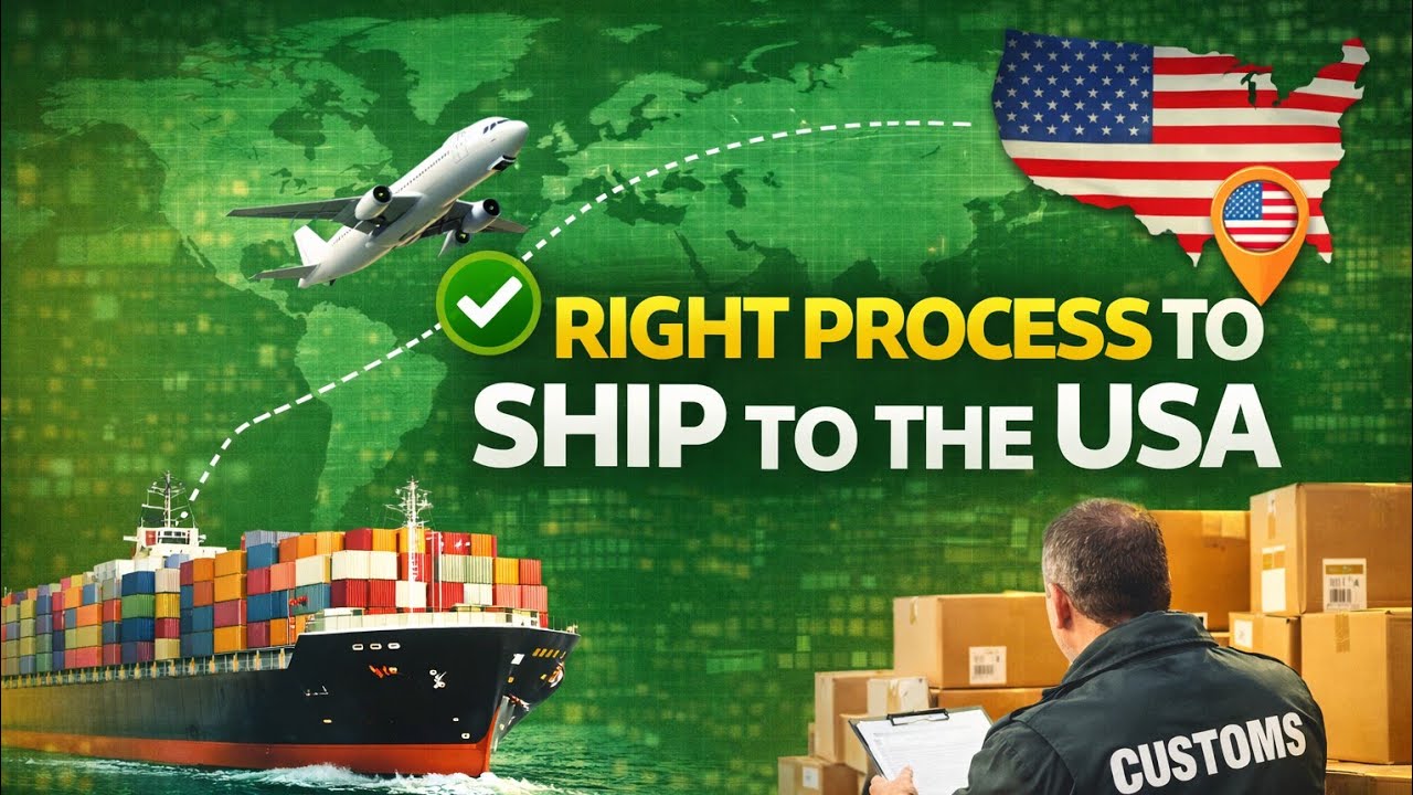 Step By Step Shipping to USA || Export Documentation Process || How to Ship to USA from Africa
