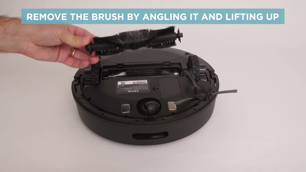 iHome AutoVac Nova S1 (2nd Generation) - Roller Brush & Side Brush Maintenance