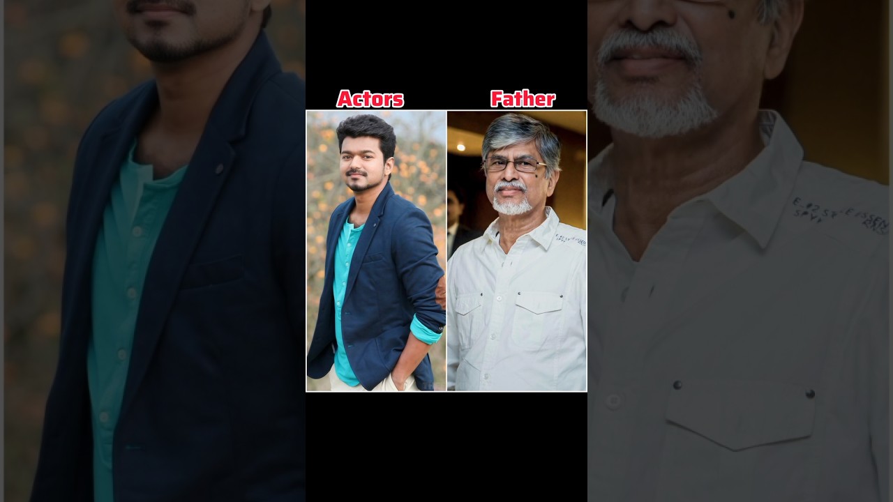 South Indian actors and real Father #love #shorts #viral #trending #alluarjun