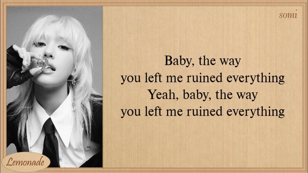 SOMI The Way Lyrics