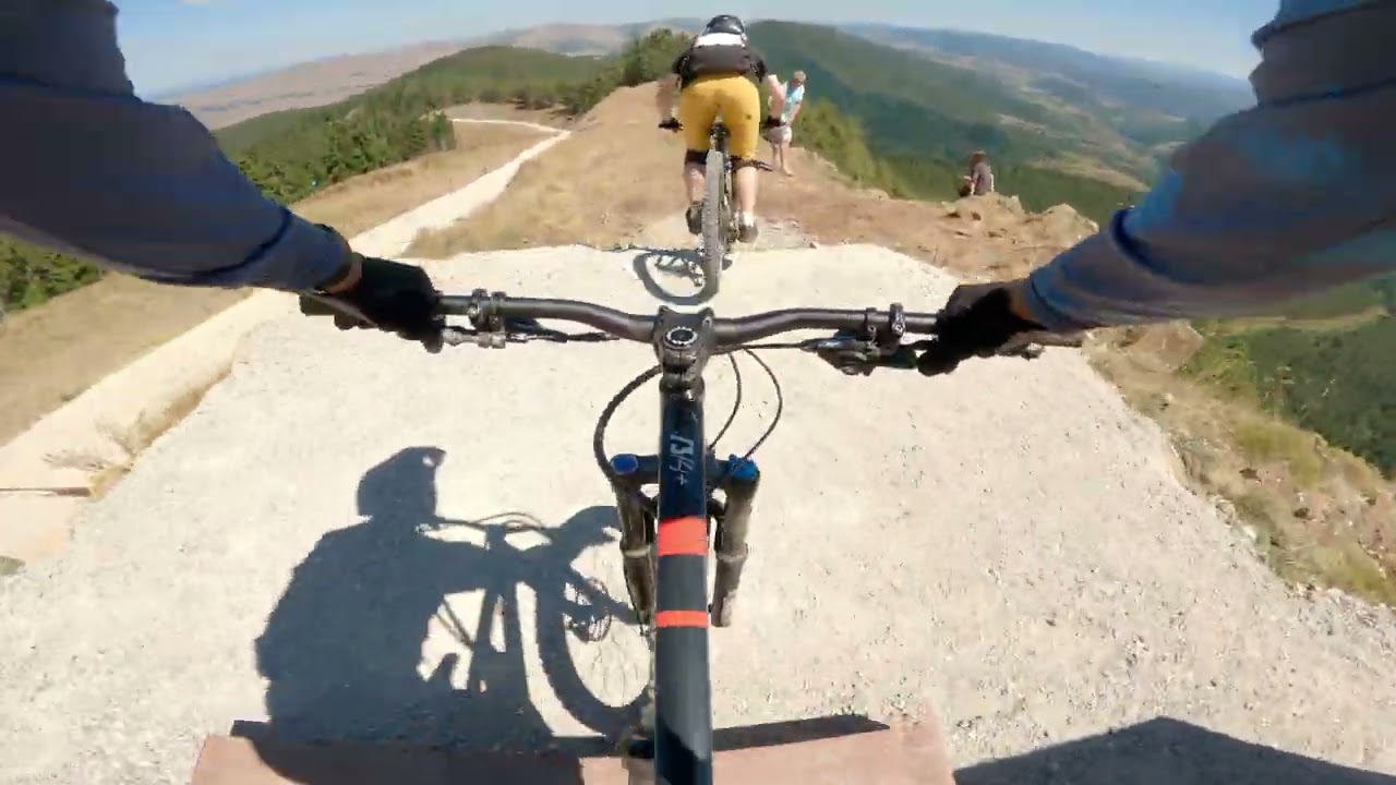 Zlatibor on hardtail MTB