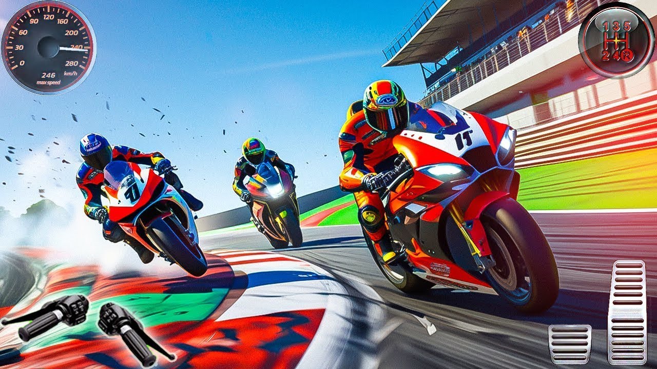 Bike Racing Game - 3D Bike Racing - Speed Star FRK #bikerace