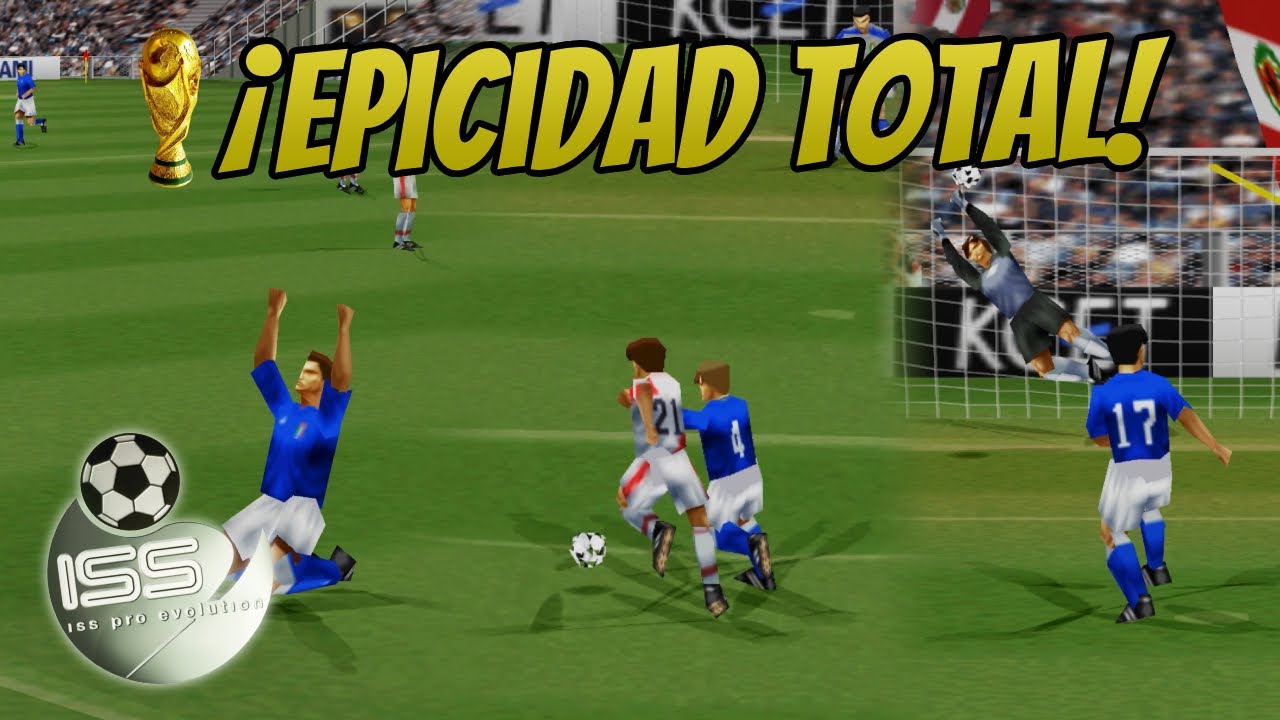 🏆 FINAL de la COPA DEL MUNDO | PERÚ VS. ITALIA | Highlights (ISS Pro Evolution) [Hard Mode]