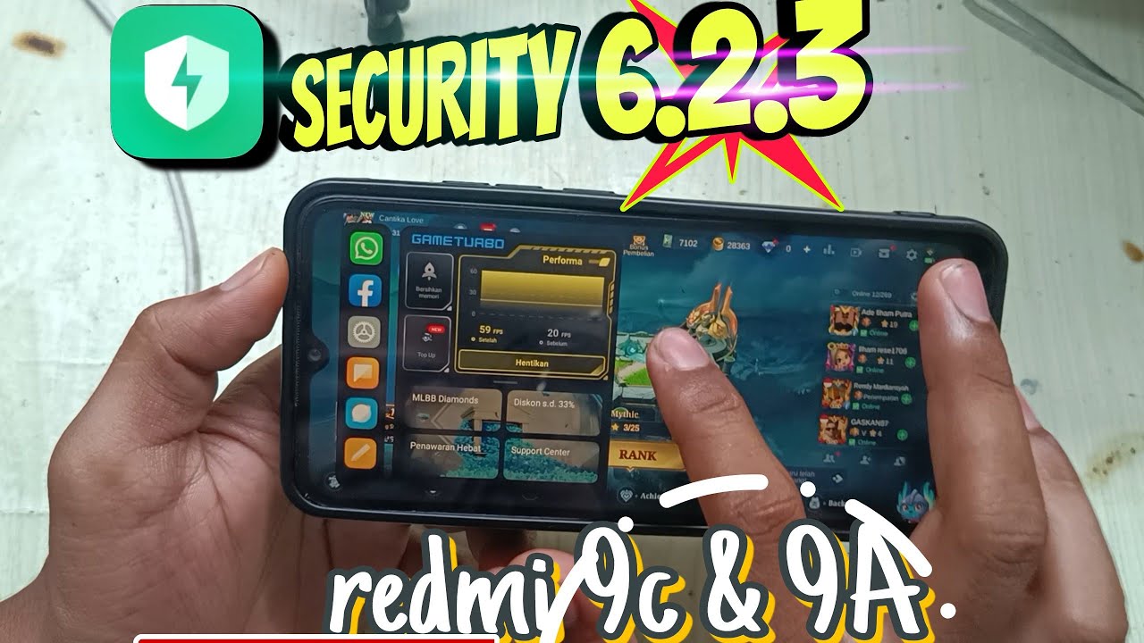 SECURITY 6.2.3 Game turbo 5.0