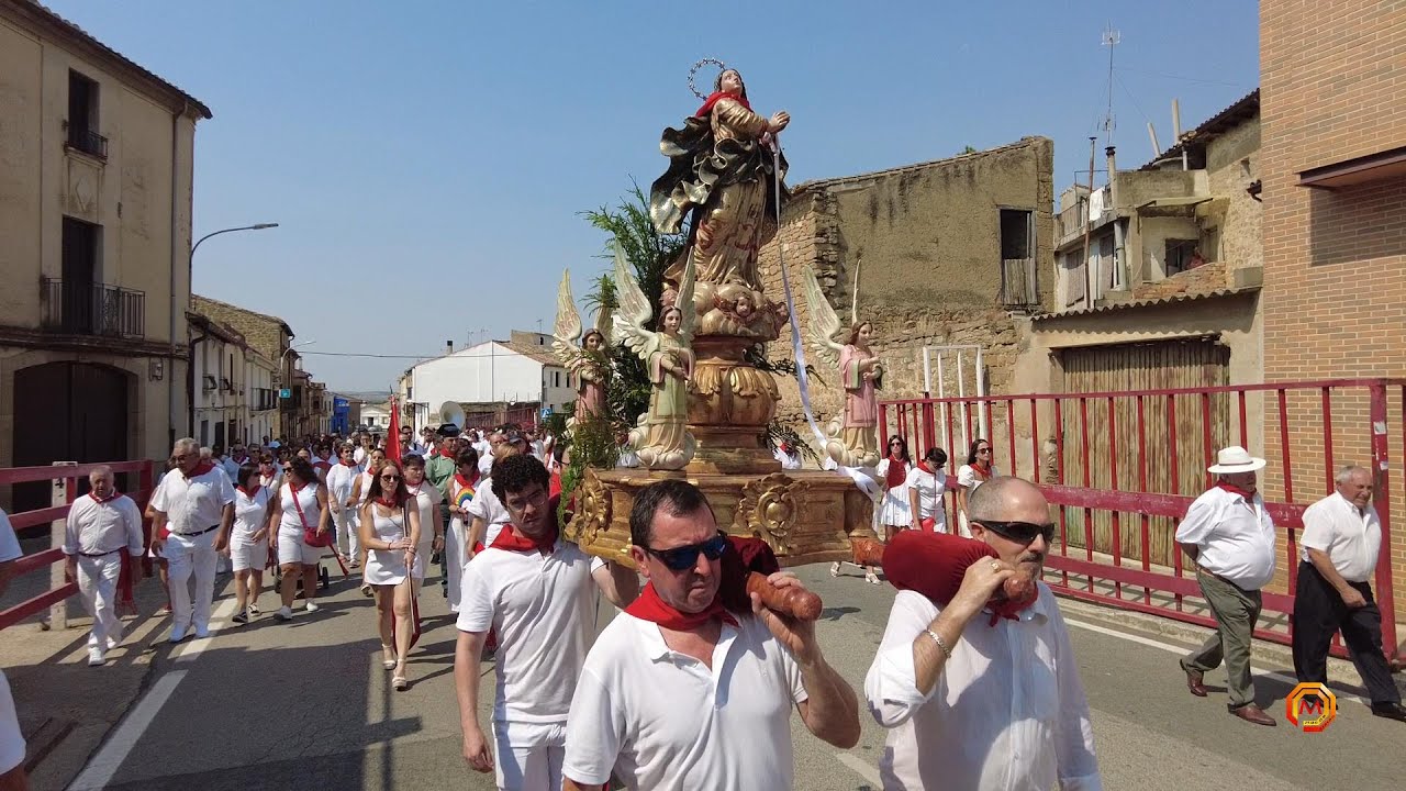 Tv Santacara - 15/08/2025 - Procesión de Ntra. Sra. de la Asunción.
