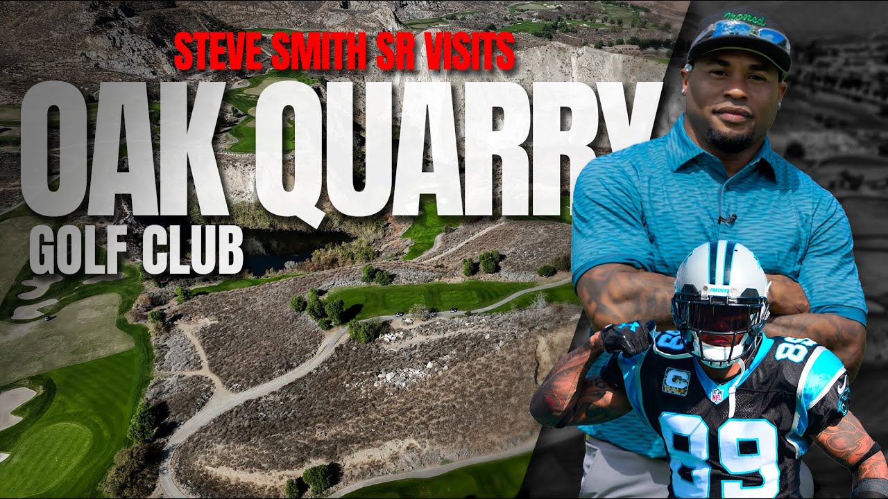 STEVE SMITH SR. VISITS OAK QUARRY GOLF COURSE (PART 1)