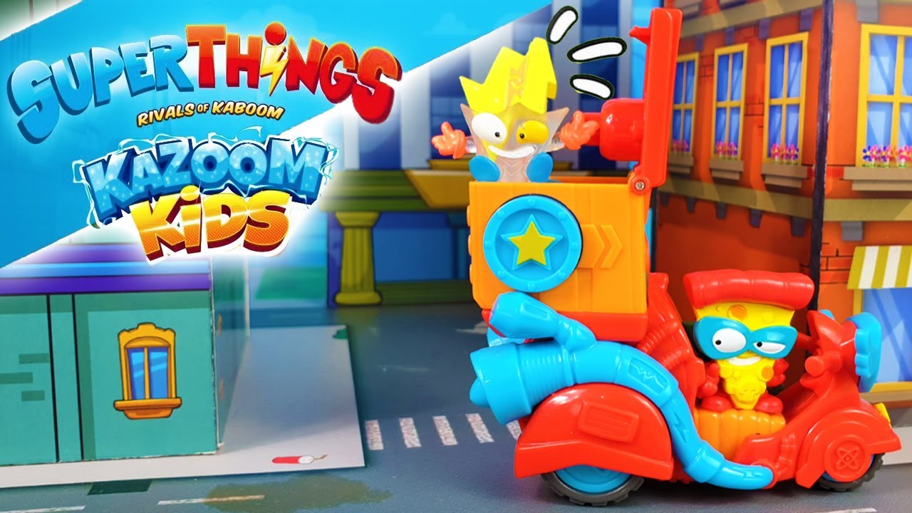 EPISODIO 6 SUPERTHINGS KAZOOM KIDS ⚡ EL ULTRARARO ESCAPA DE KABOOM CITY ⚡ | ADIOS NEON BLAST
