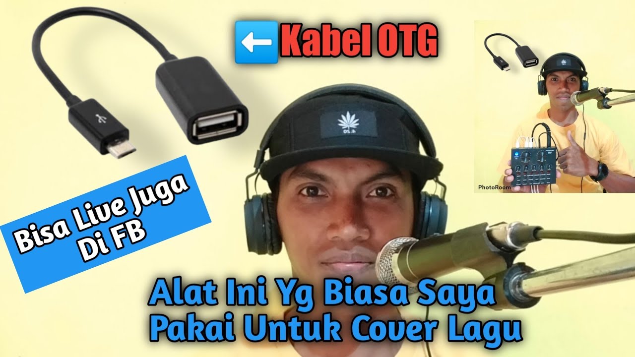 CARA MENGGUNAKAN SOUNDCARD V8 Di Android || PAKE INI BIAR SUARA DARI LUAR GAK KEREKAM