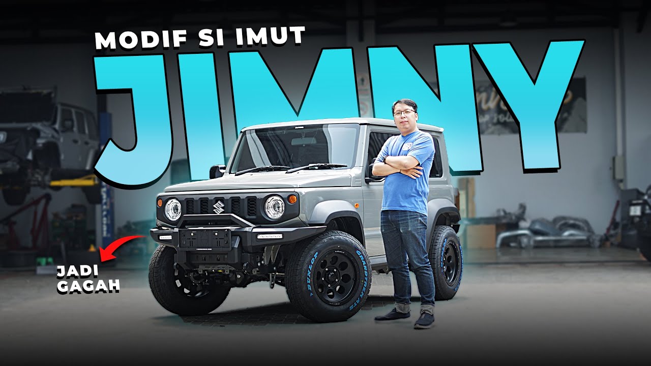 Modif Si Imut New Jimny Ke Tampilan Yang Lebih Gagah.