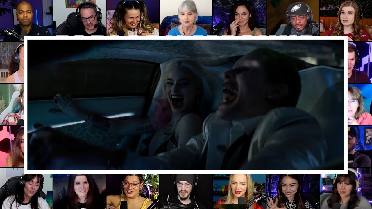 Crazy Love story of Harley Quinn and Joker | Suicide Squad - 2016 | Reaction Mashup