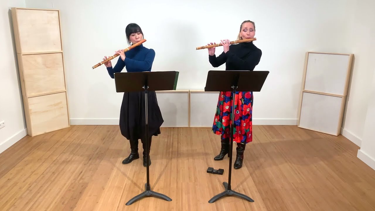 Georg Philipp Telemann (1681-1767), Duet for two flutes A Major TWV 40:105,  (1727)