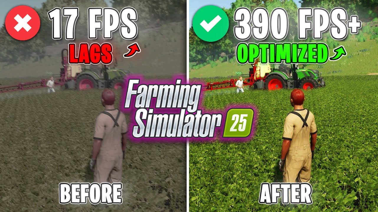 Farming Simulator 25 — лучшие настройки для повышения FPS, устранения лагов и подтормаживаний на ...