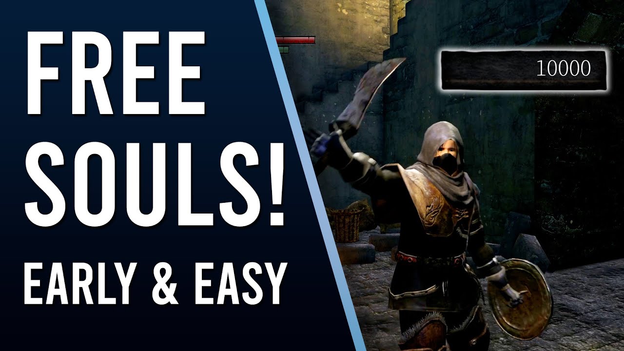 How to EASILY make over 10,000 Souls in 10 Minutes EARLY GAME - Dark Souls Remastered