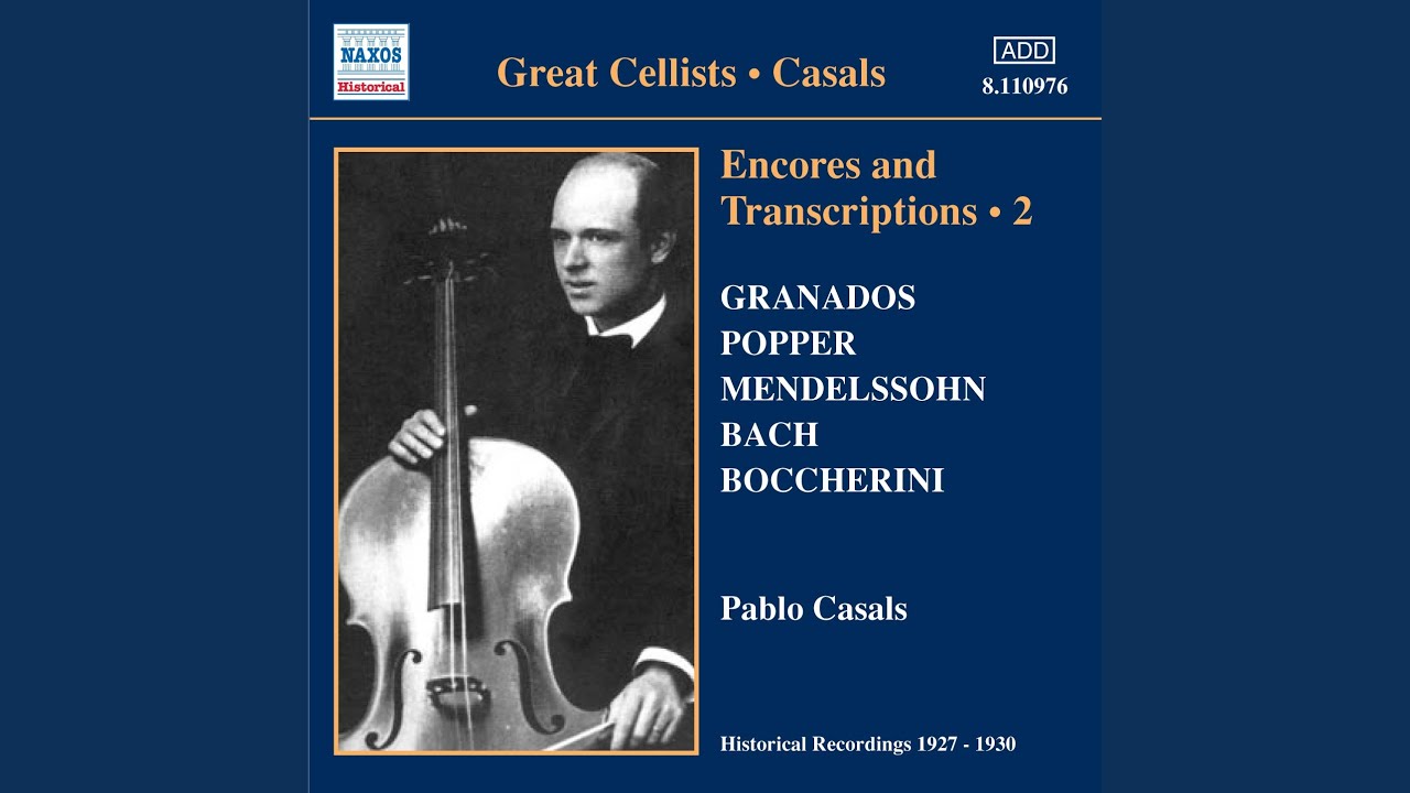 Zigeunermelodien (Gypsy Melodies) , Op. 55: IV. Songs My Mother Taught Me (arr. H. Grunfeld for...