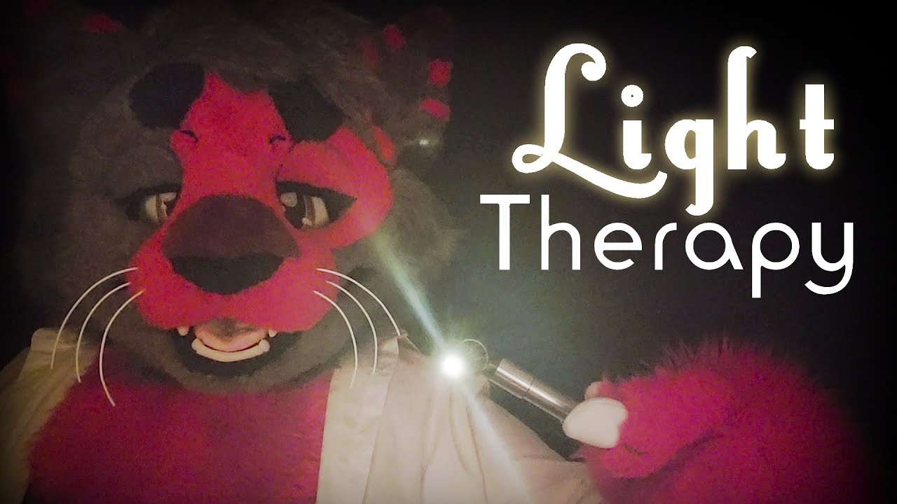 ASMR; Light Therapy Session Roleplay (Whispering, Positive Affirmations, Tongue Clicking)