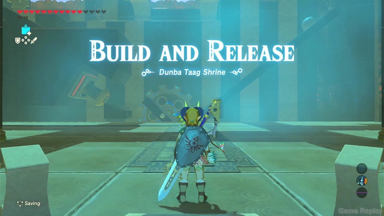 Dunba Taag Shrine  Build And Release - Zelda BOTW -  walkthrough