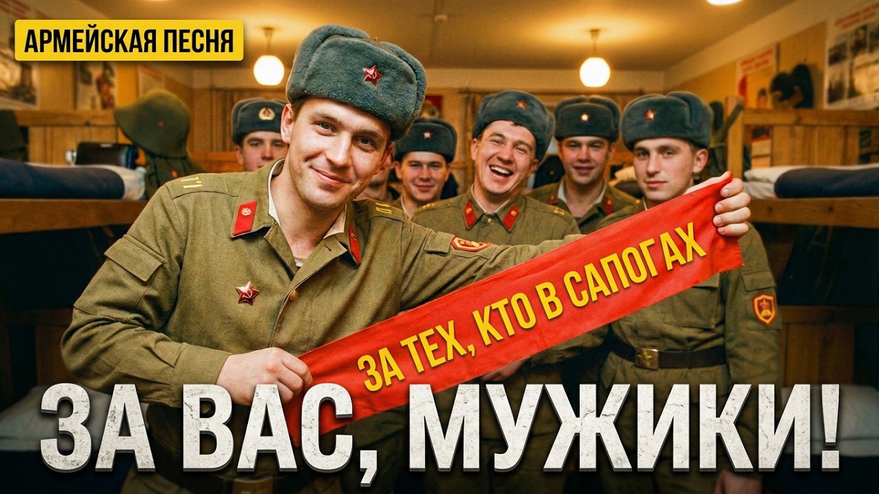 За тех, кто в сапогах топтал рассвет… | Песня к 23 февраля
