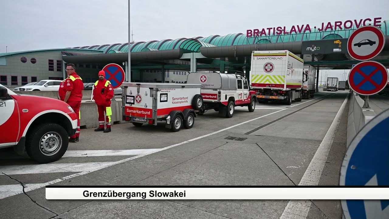 Arbeiter Samariterbund Österreichs - Rapid Response Team, Lieferung von Hilfsgütern in die Slowakei