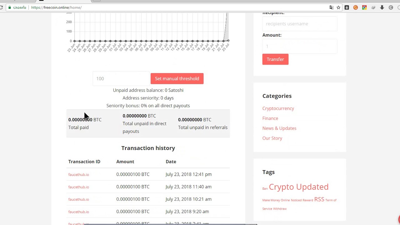 Claim Free Bitcoin  100 satoshi / Every hour