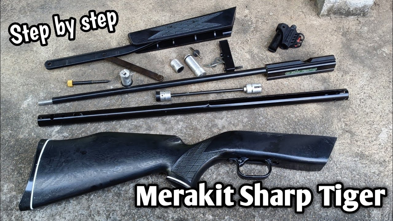 Merakit kembali uklik Sharp Tiger yang dibongkar