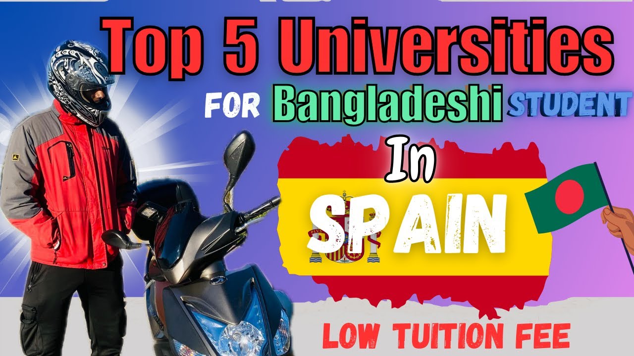 Top 5 Spain Universities for Bangladeshi students ॥ স্পেনের Top 5 ইউনিভার্সিটি ॥ #2025 #studyinspain