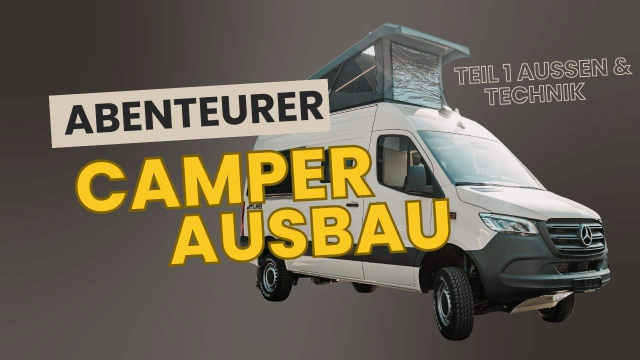 4x4 Sprinter zum Camper Ausbau - Liri Camper