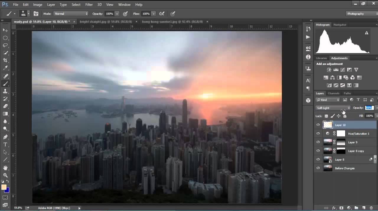 Create a Realistic Fake Long Exposure Effect in Photoshop