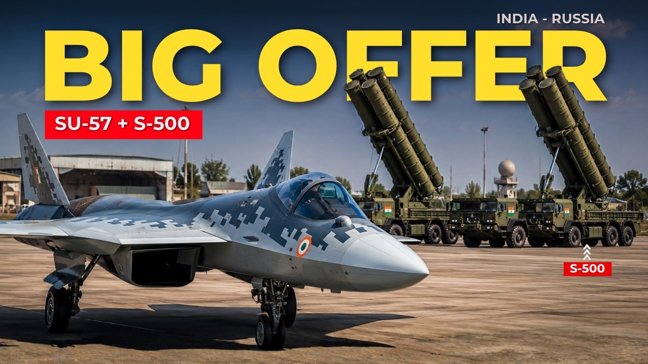 Defence Updates - India Su57 & S500 Combo, AK203 Rifle Stolen, India -Russia SCO Deal