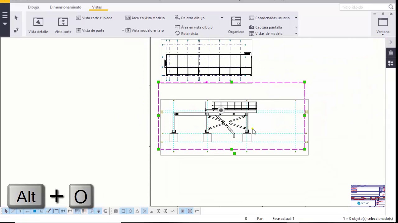 Tekla Structures N°6_ LÁMINA (DIBUJO)