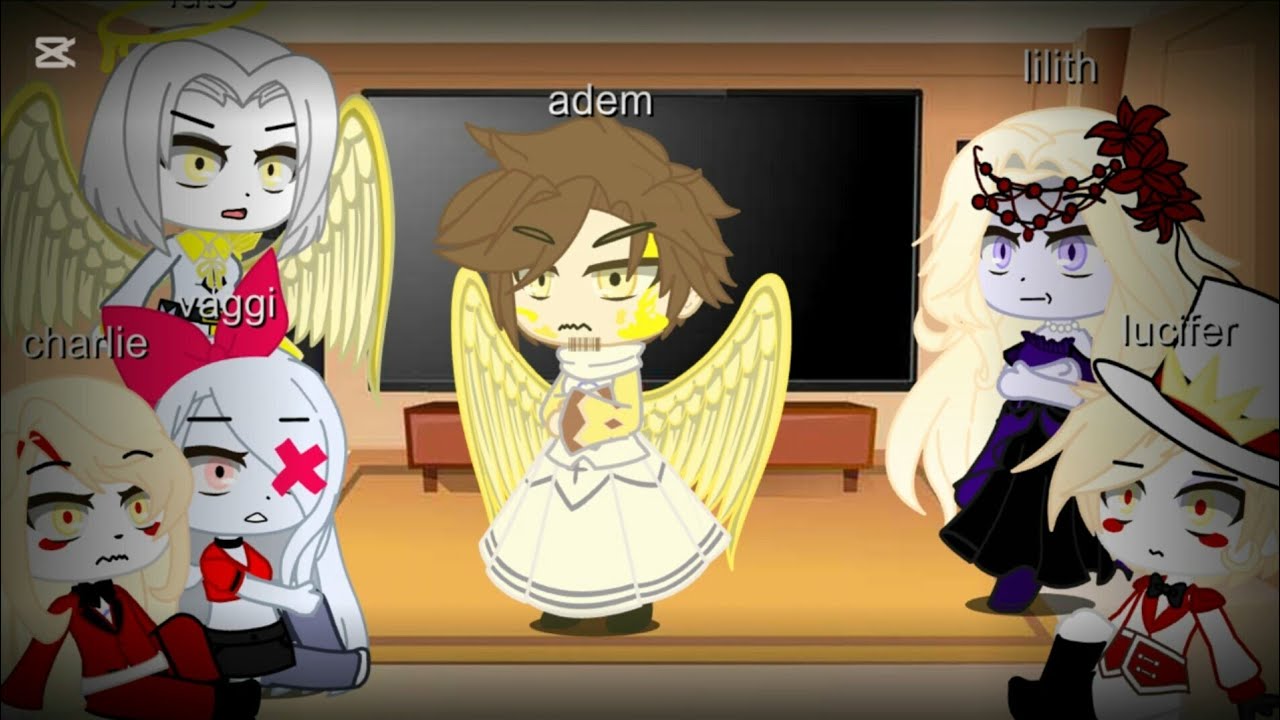 ✧･ﾟ: *✧･ﾟ: hazbinhotel react to hazbinhotel as✧･:*✧･ﾟ:* #hazbinhotel#adem#lucifer#lillith  !!SPOLER!