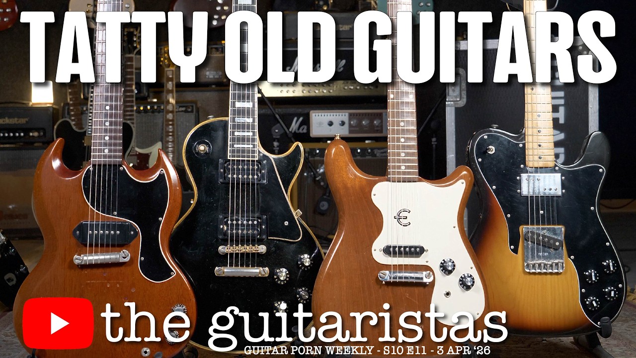 Why I Love Tatty Old Guitars 🎸 My 'Vintage' Collection Round Up