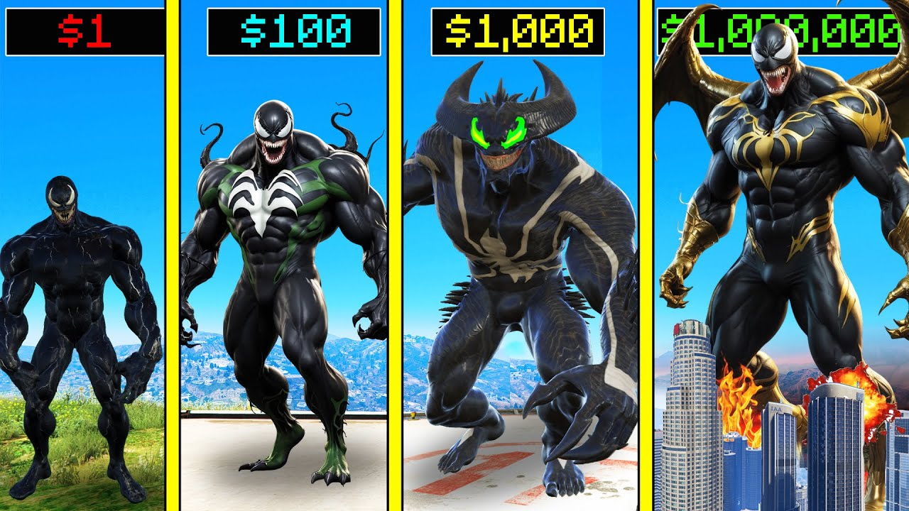 GTA 5 : Upgrading to SUPREME GOD VENOM in GTA 5!