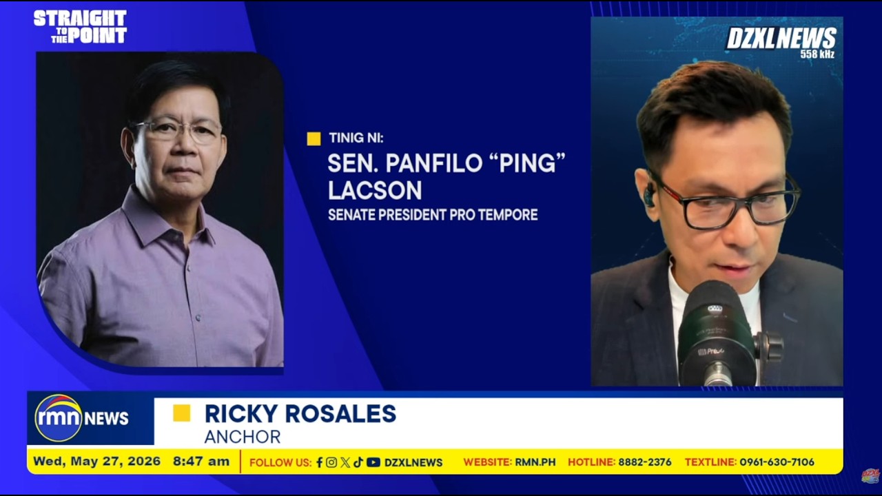 Sen. PING LACSON on Senate Minority Bloc's Walkout