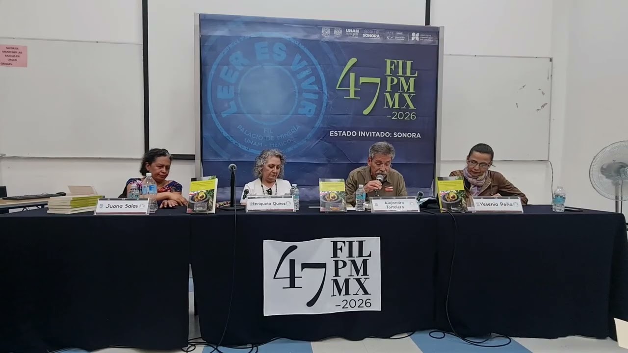 Presentación del libro: Del aguacate a la espirulina globalización