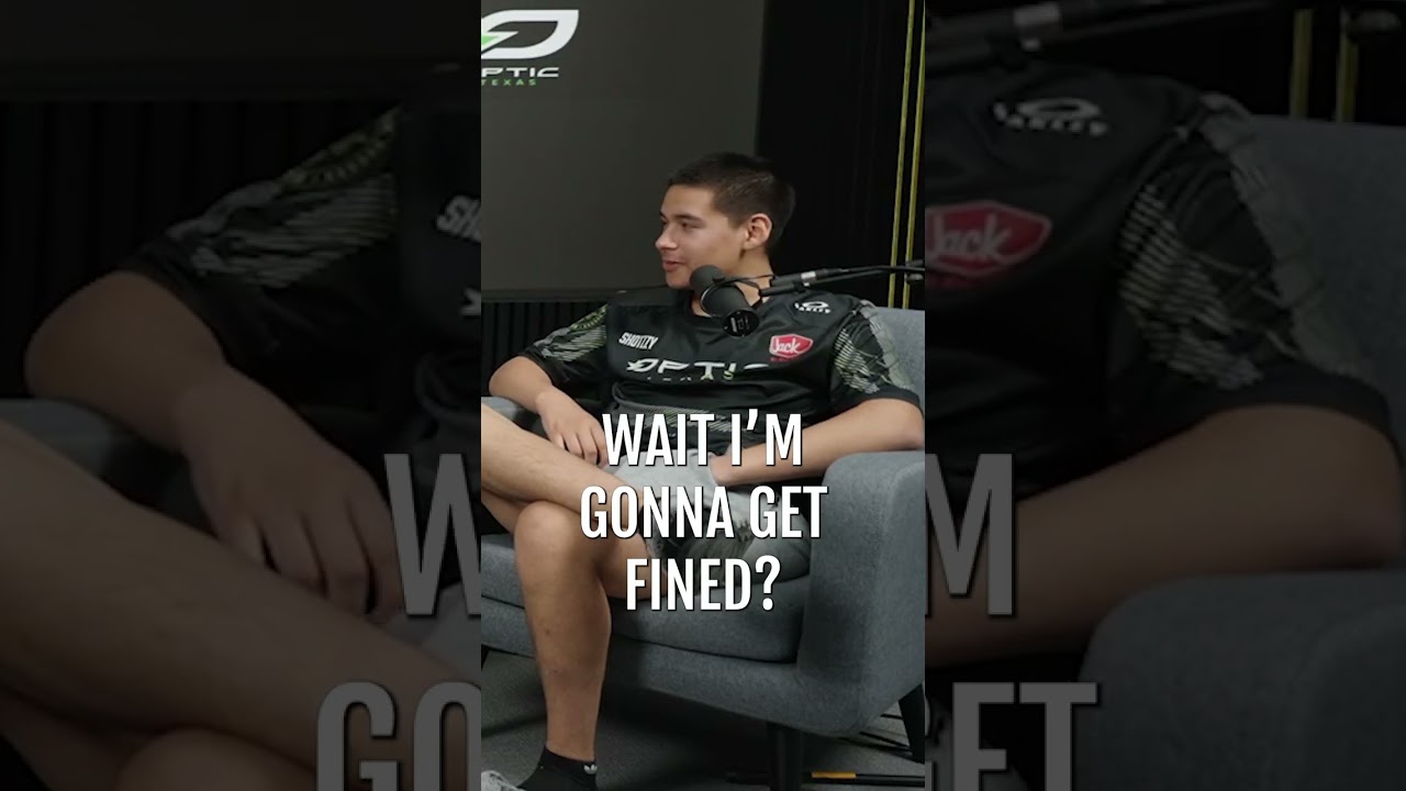 SHOTZZY'S GOING TO GET SCUMP FINED 😂