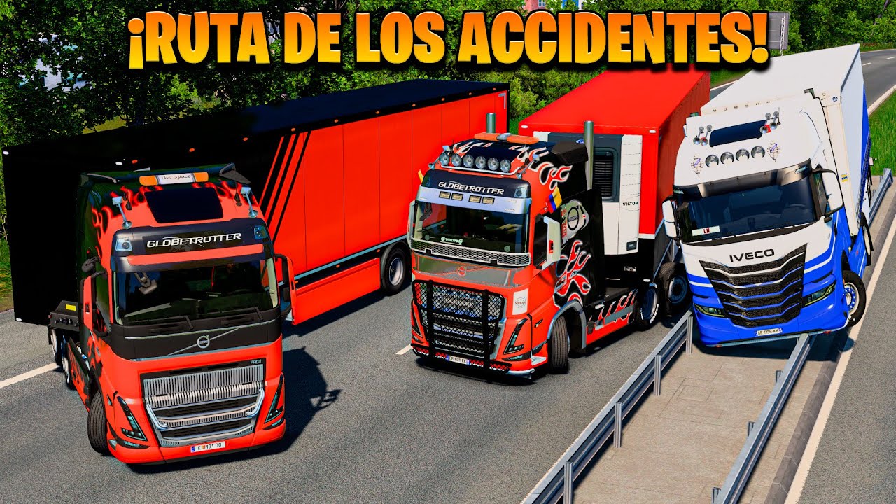 ¡VOLVIMOS A LA RUTA DE LOS NOOBS CON MIS AMIGOS Y SALE MAL!  |  Euro truck Simulator
