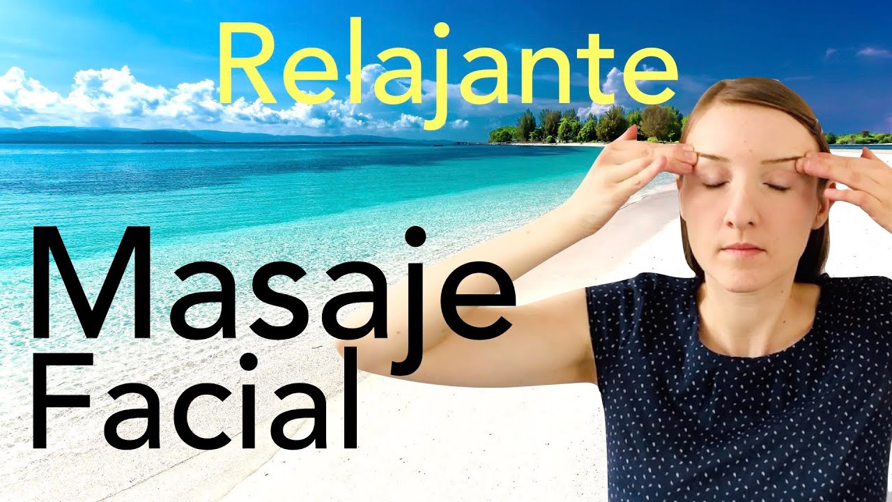 MASAJE FACIAL relajante, relajación, estiramiento, parálisis facial, parálisis de bell,